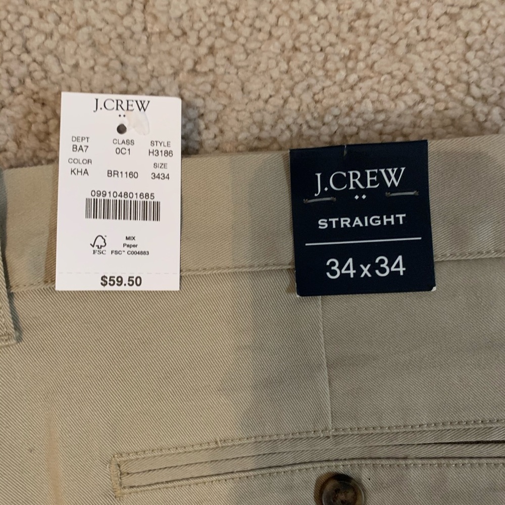 J Crew Men’s Khaki Pants